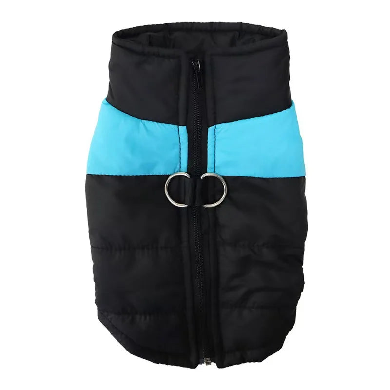 Waterproof Warm Dog Clothes Pet Coat Winter Vest Padded Zipper Jacket Dog Clothing for Small Medium Big Dogs Outfit